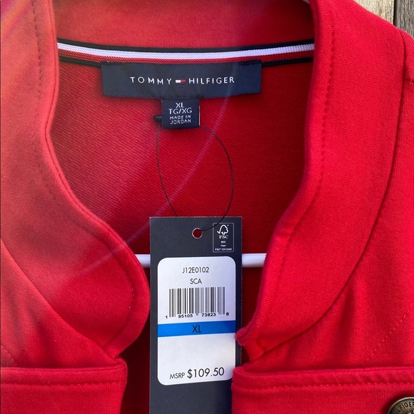 Tommy Hilfiger Red Jacket Blazer - XL - Picture 2 of 4